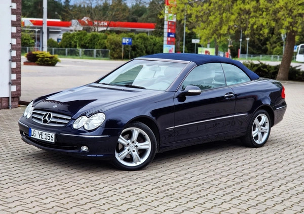 Mercedes-Benz CLK cena 28900 przebieg: 147000, rok produkcji 2005 z Gościno małe 742